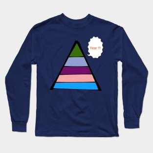 woozy pyramid Long Sleeve T-Shirt